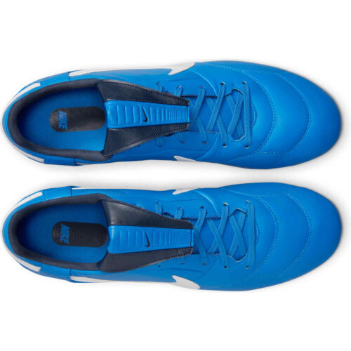 Nike Premier III FG – Signal Blue & White with Obsidian