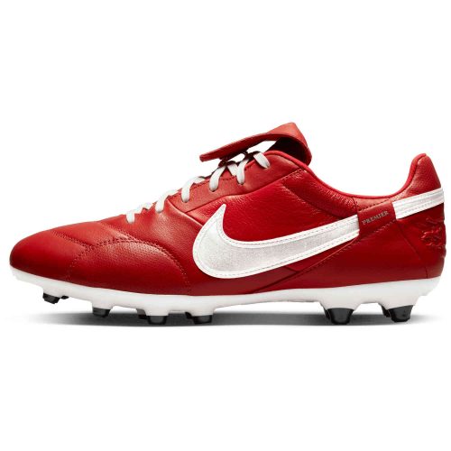 Nike Premier III FG – Cinnabar & Metallic Silver with University Red