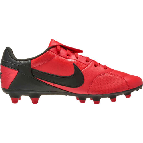 Nike Premier III FG – University Red & Black with University Red