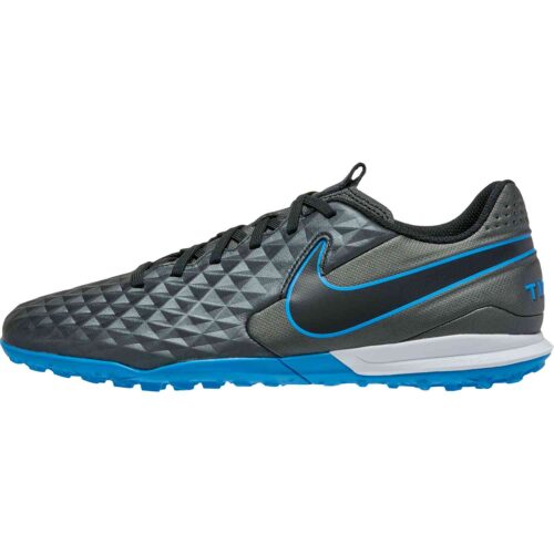 Nike Tiempo Legend 8 Academy TF – Black & Black with Blue Hero