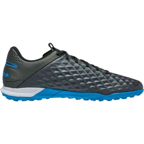 Nike Tiempo Legend 8 Academy TF – Black & Black with Blue Hero