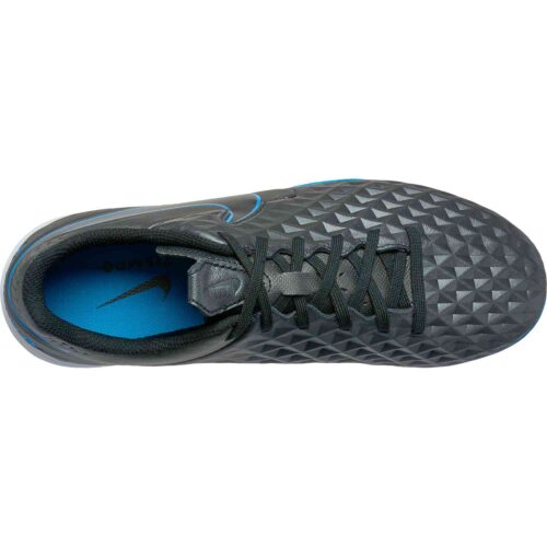 Nike Tiempo Legend 8 Academy TF – Black & Black with Blue Hero