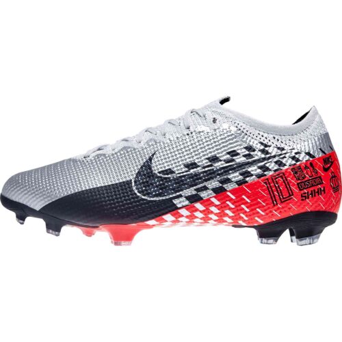 Kids Nike Neymar Mercurial Vapor 13 Elite FG – Chrome/Black/Red Orbit
