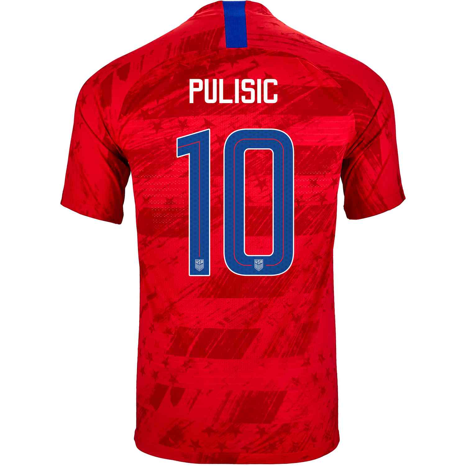 2019 Nike Christian Pulisic USMNT Away Match Jersey - SoccerPro
