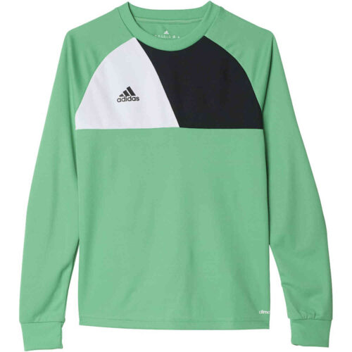 Kids adidas Assita 17 L/S Goalkeeper Jersey – Energy Green