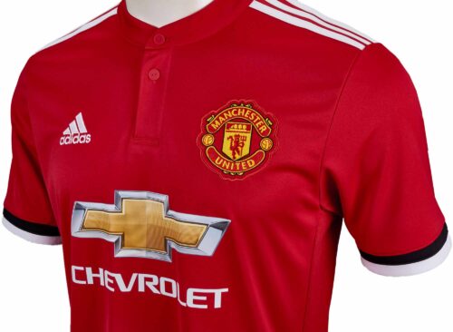 2017/18 adidas Kids Manchester United Home Jersey