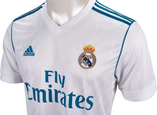 2017/18 adidas Kids Real Madrid Home Jersey