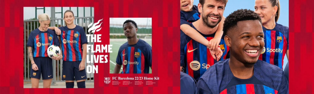 Barcelona 22 23 home jersey