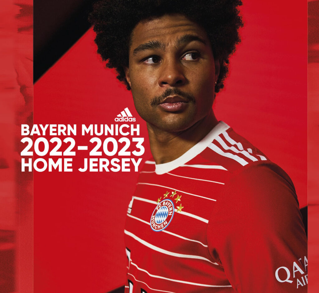 adidas bayern munich home jersey 2022-2023