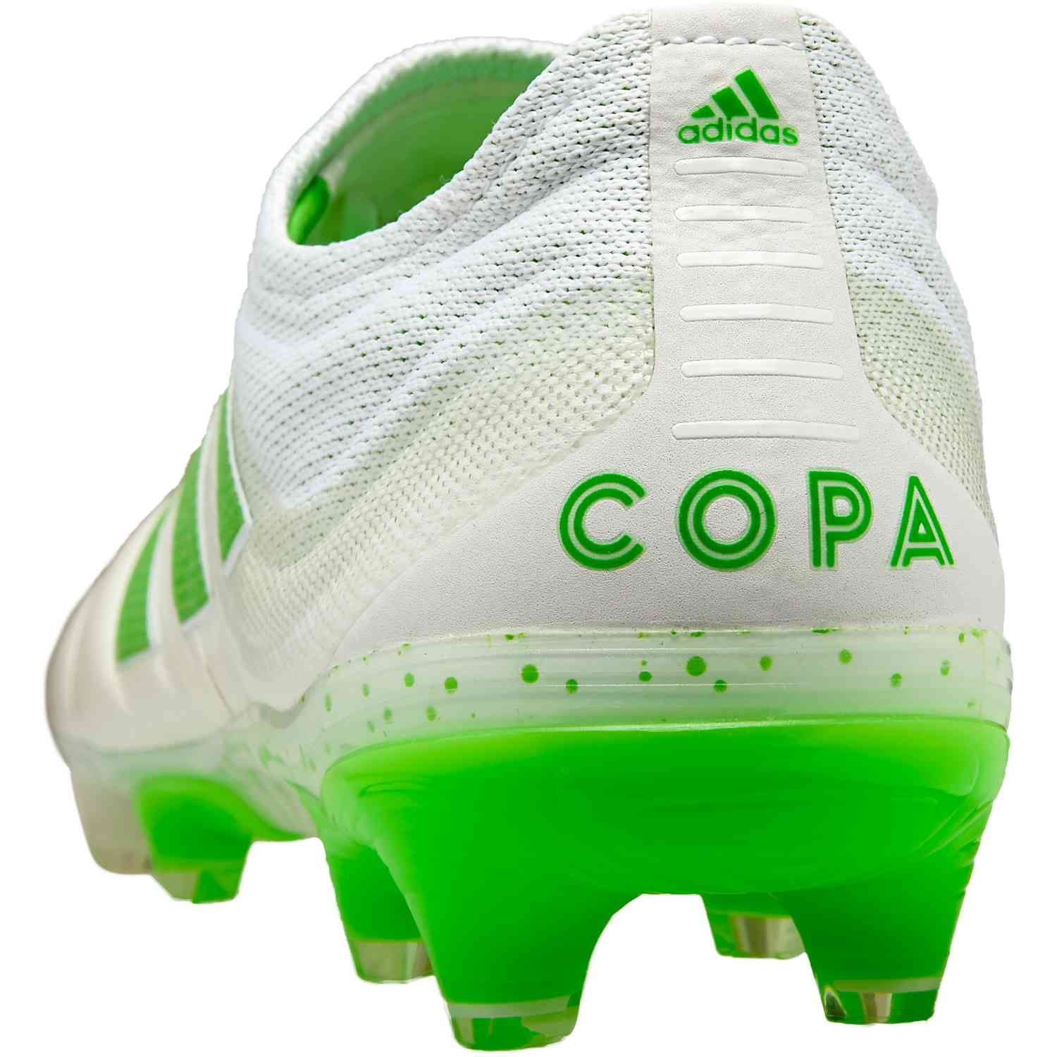 adidas copa 19.1 white and green