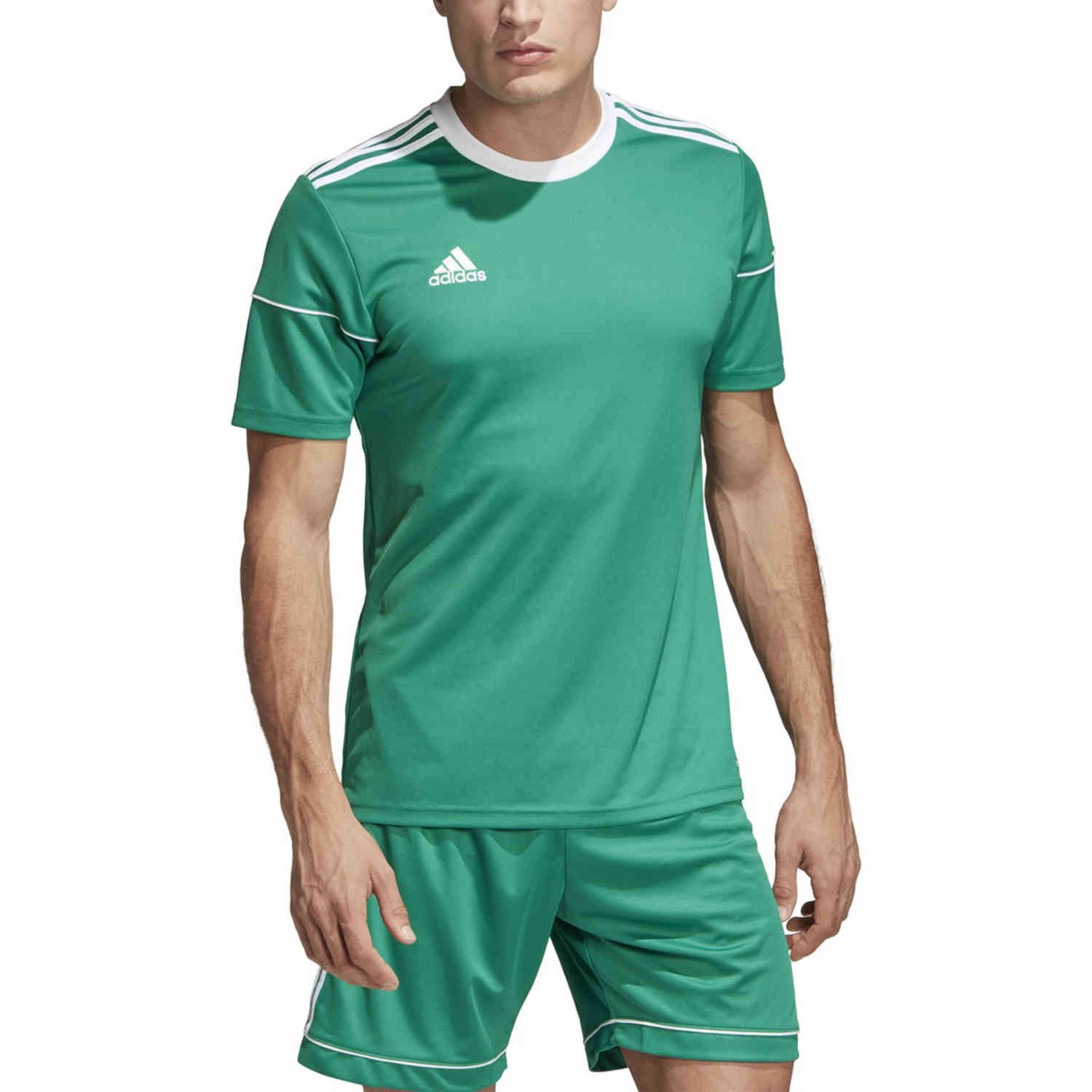 adidas Squadra 17 Jersey - Bold Green - SoccerPro