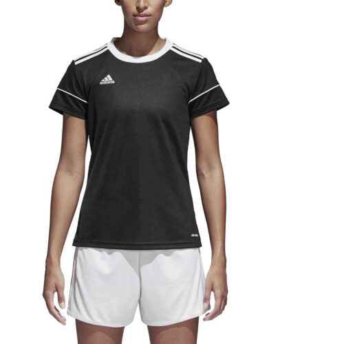 Womens adidas Squadra 17 Jersey – Black