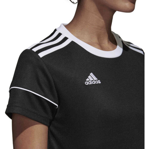 Womens adidas Squadra 17 Jersey – Black