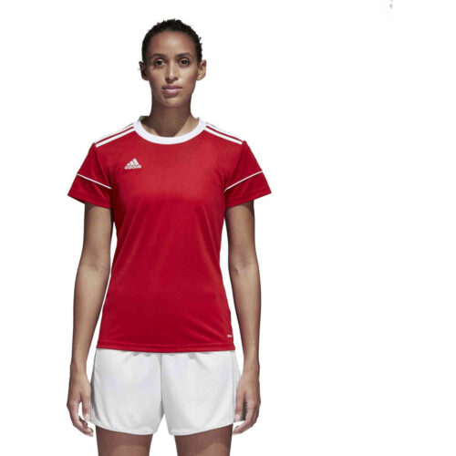 Womens adidas Squadra 17 Jersey – Power Red