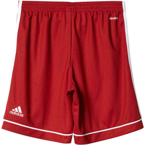 Kids adidas Squadra 17 Shorts – Power Red