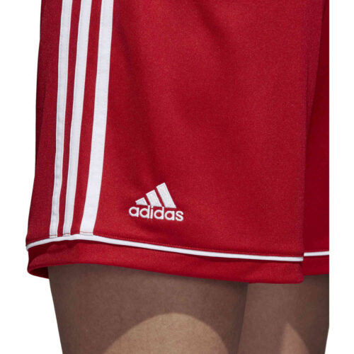 Womens adidas Squadra 17 Shorts – Power Red