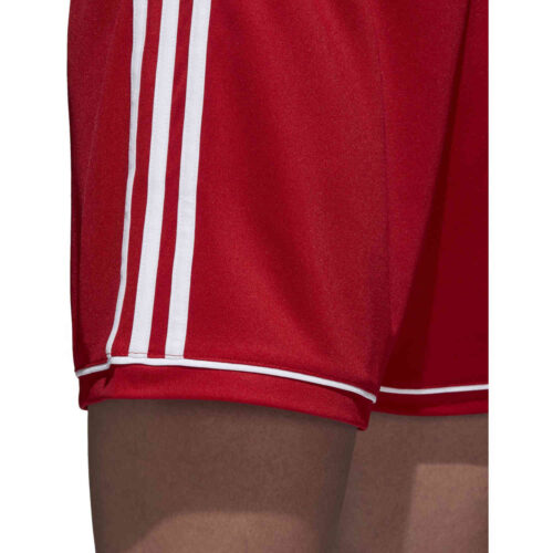 Womens adidas Squadra 17 Shorts – Power Red