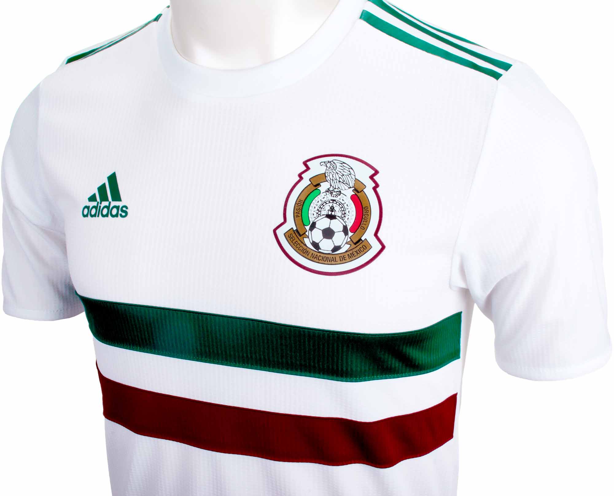 adidas Mexico Authentic Away Jersey 2018-19 - SoccerPro.com
