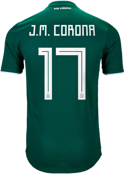 2018/19 adidas J.M. Corona Mexico Authentic Home Jersey