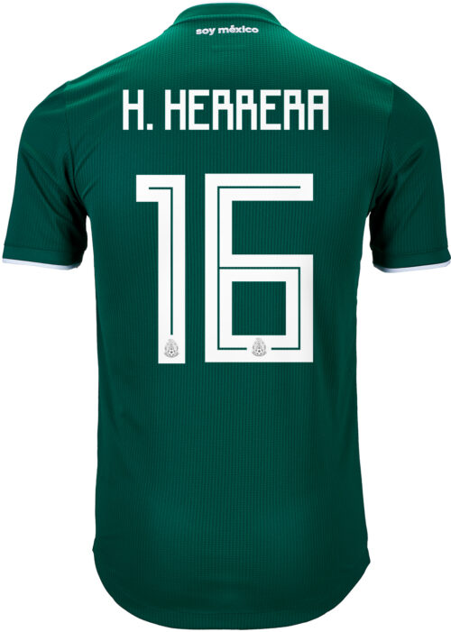 2018/19 adidas Hector Herrera Mexico Authentic Home Jersey