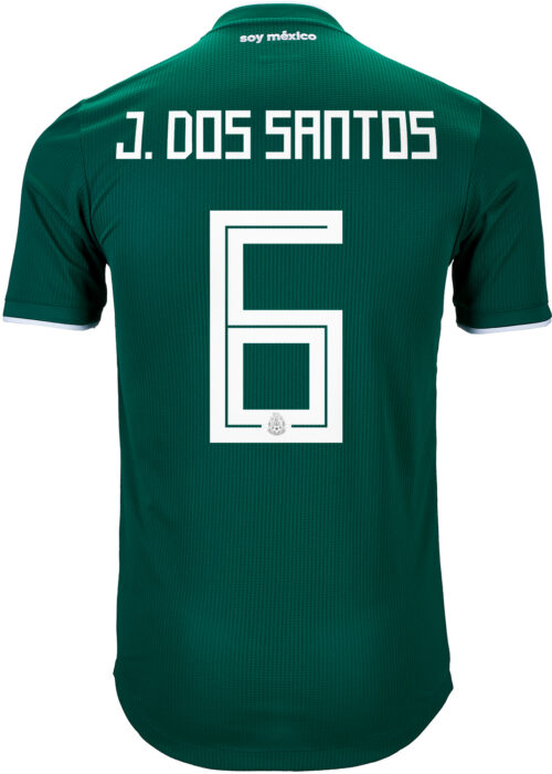 2018/19 adidas Jonathan dos Santos Mexico Authentic Home Jersey