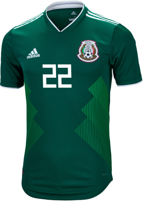 2018/19 adidas Hirving Lozano Mexico Authentic Home Jersey