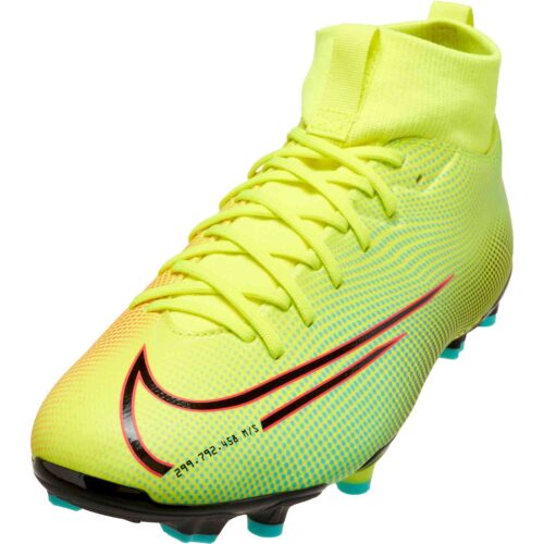Kids Nike MDS Mercurial Superfly 7 Academy FG – Lemon Venom