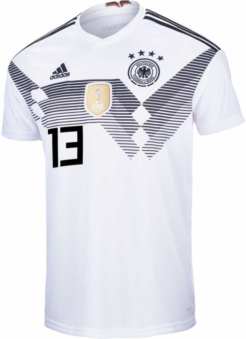 adidas Youth Thomas Muller Germany Home Jersey 2018-19