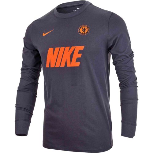 Nike Chelsea L/S Match Tee – Anthracite