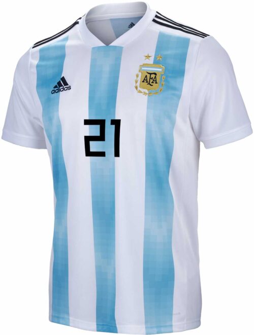 adidas Paulo Dybala Argentina Home Jersey 2018-19