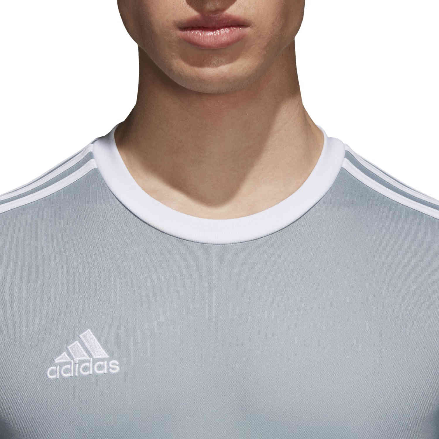 adidas Squadra 17 L/S Jersey - Light Grey - SoccerPro