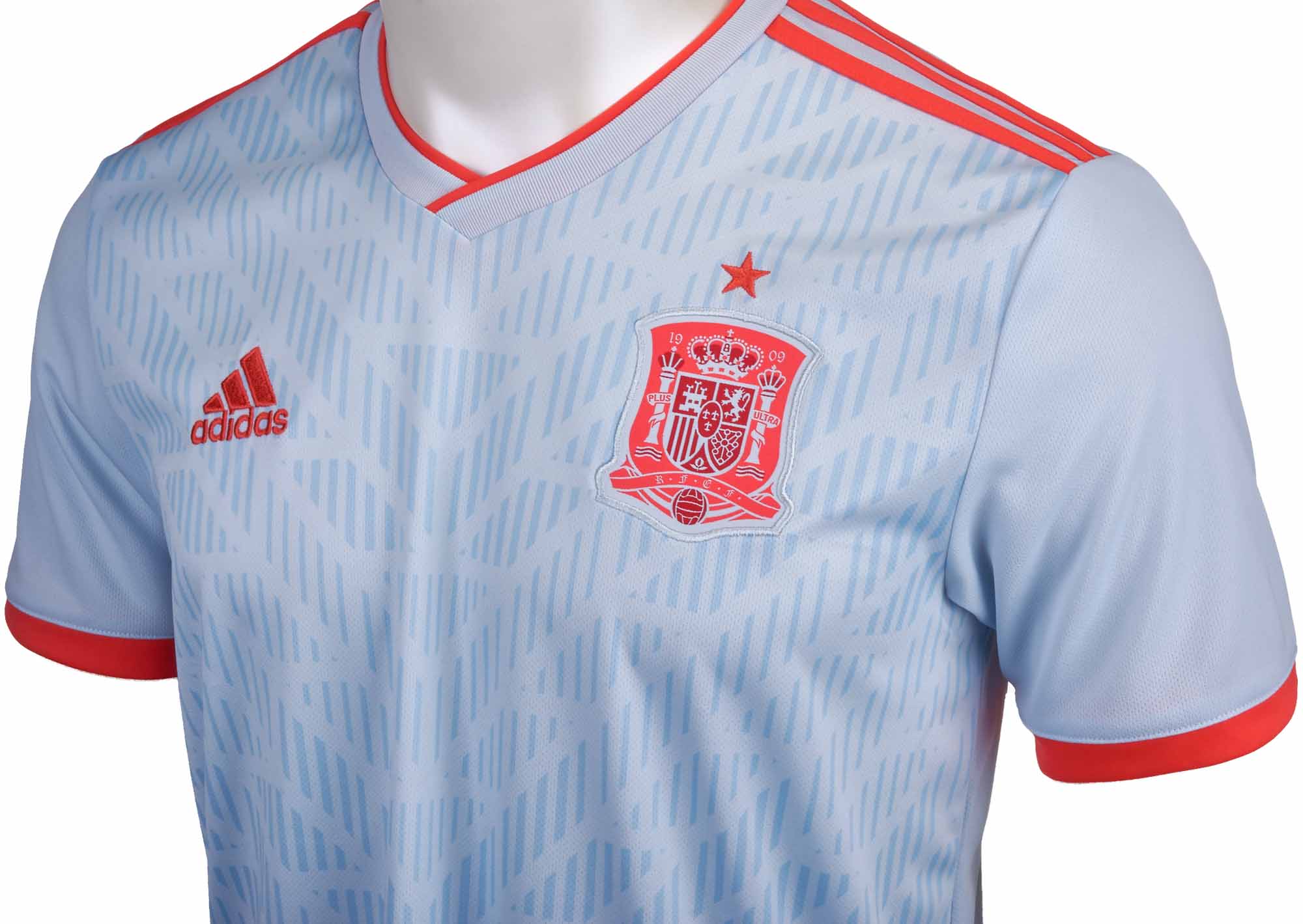 adidas Kids Spain Away Jersey 2018-19 - SoccerPro.com