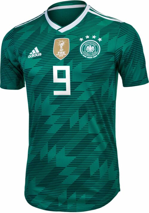 adidas Timo Werner Germany Away Authentic Jersey 2018-19