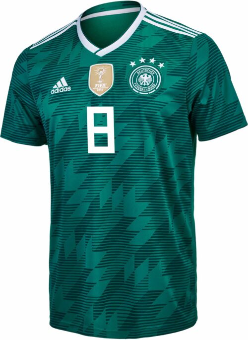 adidas Kids Toni Kroos Germany Away Jersey 2018-19