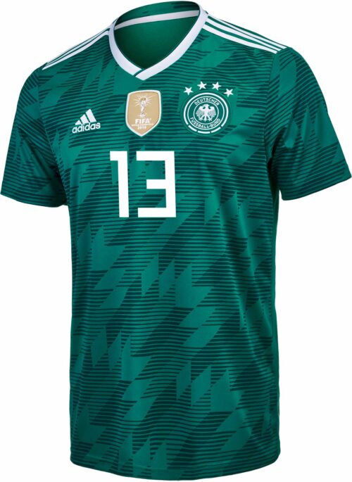 adidas Kids Thomas Muller Germany Away Jersey 2018-19