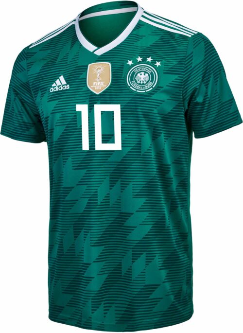 adidas Kids Mesut Ozil Germany Away Jersey 2018-19