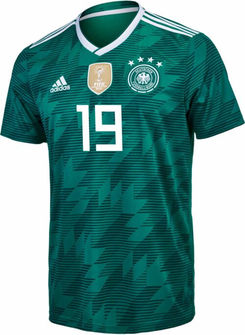 adidas Kids Leroy Sane Germany Away Jersey 2018-19