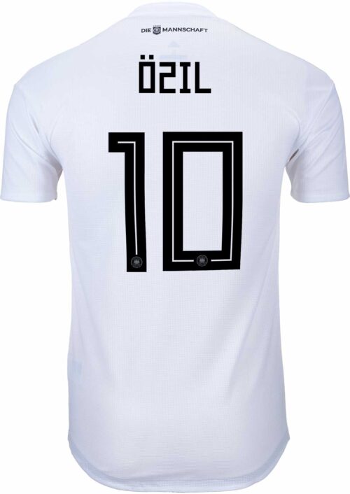 adidas Mesut Ozil Germany Authentic Home Jersey 2018-19