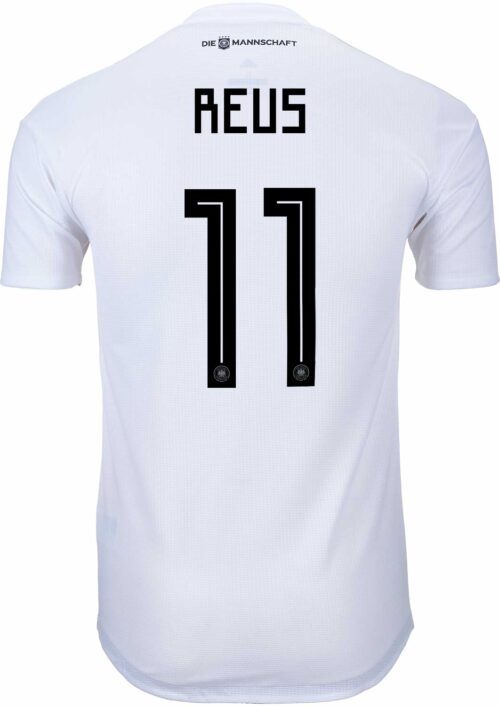 adidas Marco Reus Germany Authentic Home Jersey 2018-19