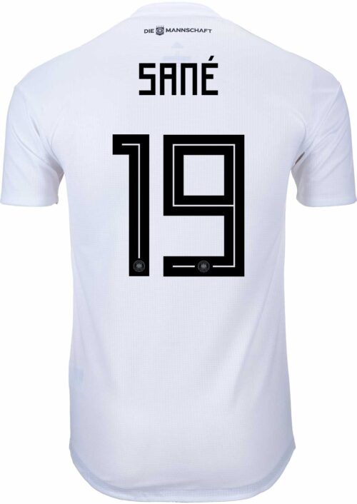 adidas Leroy Sane Germany Home Authentic Jersey 2018-19