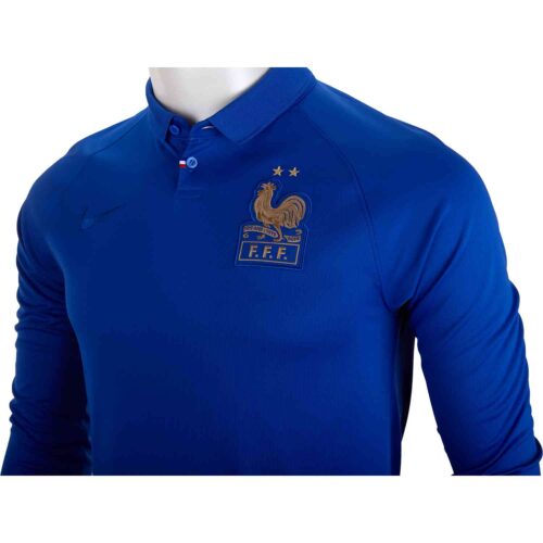 Nike France Centennial Home L/S Jersey – Game Royal