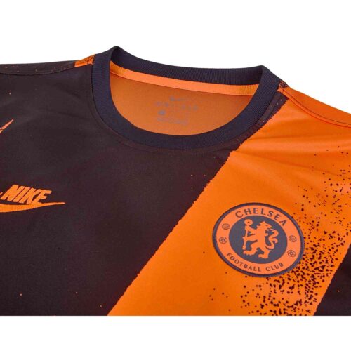 Nike Chelsea Pre-Match Top – Rush Orange/Black/Rush Orange