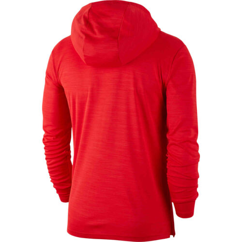 Nike Superset L/S Hooded Training Top – University Red/Black