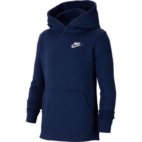 Kids Nike Sportswear Pullover Hoodie – Midnight Navy