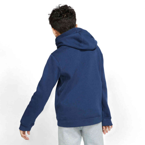 Kids Nike Sportswear Pullover Hoodie – Midnight Navy