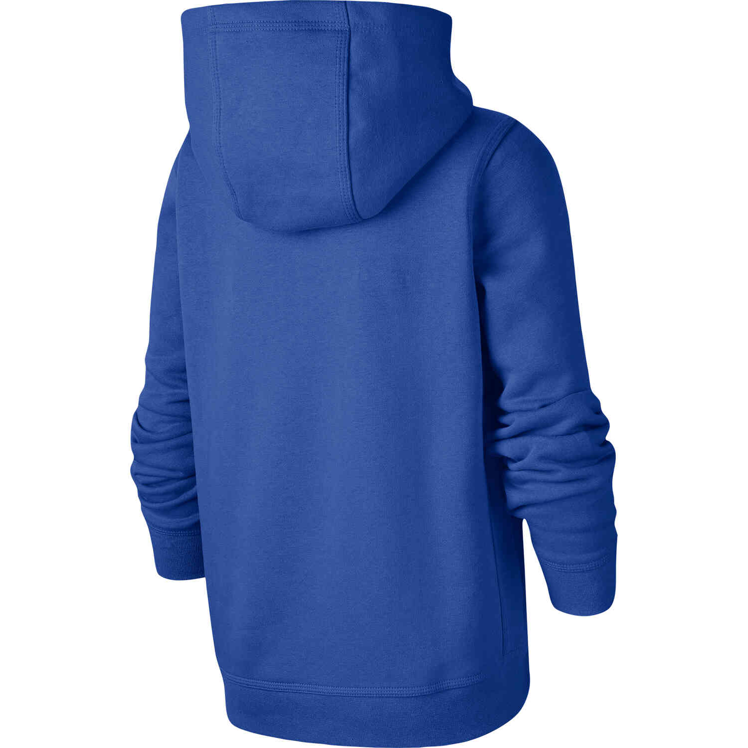 Kids Nike Sportswear Pullover Hoodie - Game Royal/White - SoccerPro