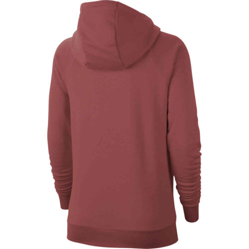 Womens Nike Essential Fleece Full-zip Hoodie – Cedar