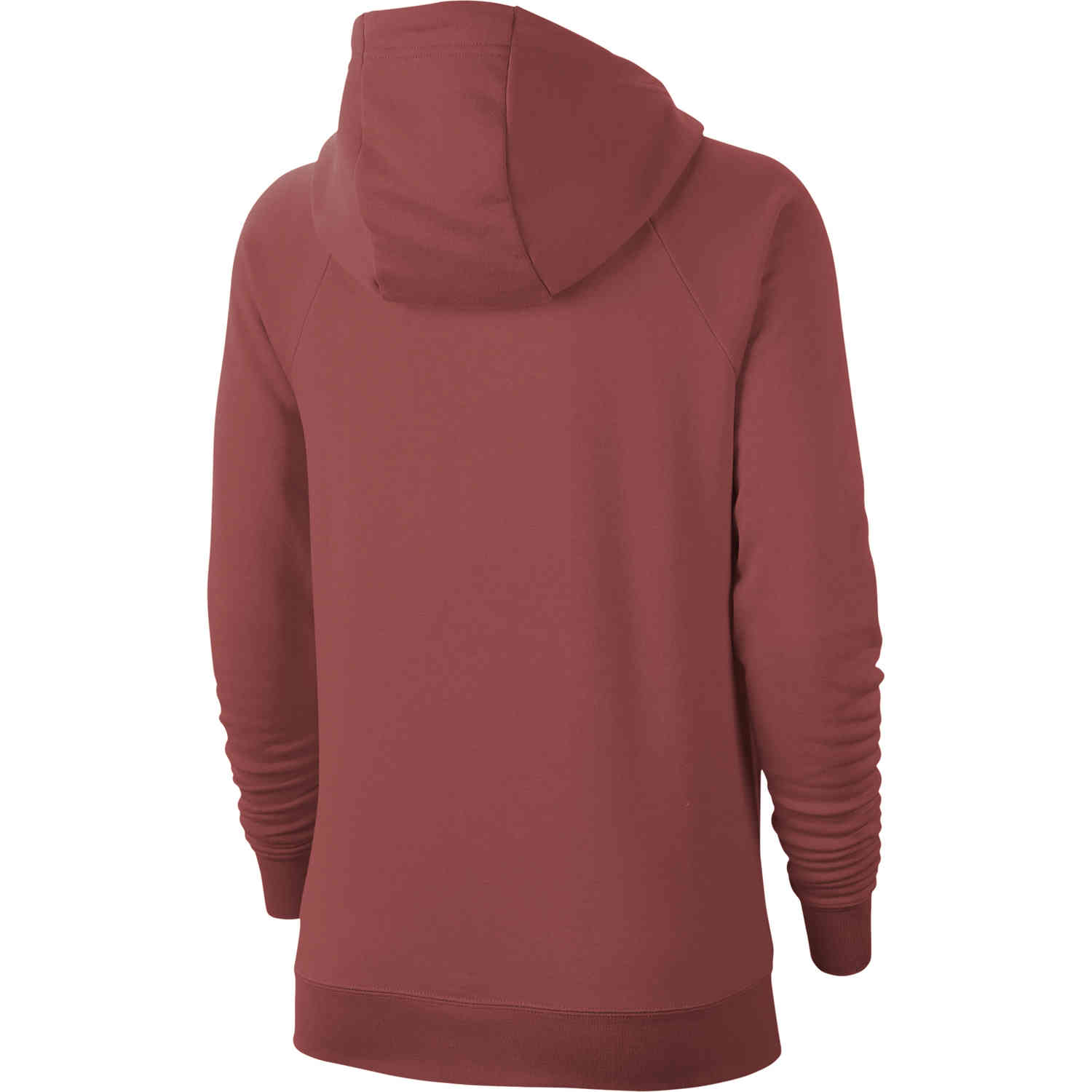 Womens Nike Essential Fleece Full-zip Hoodie - Cedar - SoccerPro