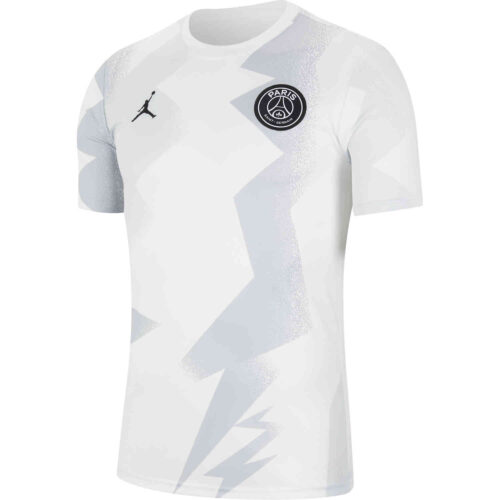 Nike PSG 4th Pre-match Top – White/White/Black