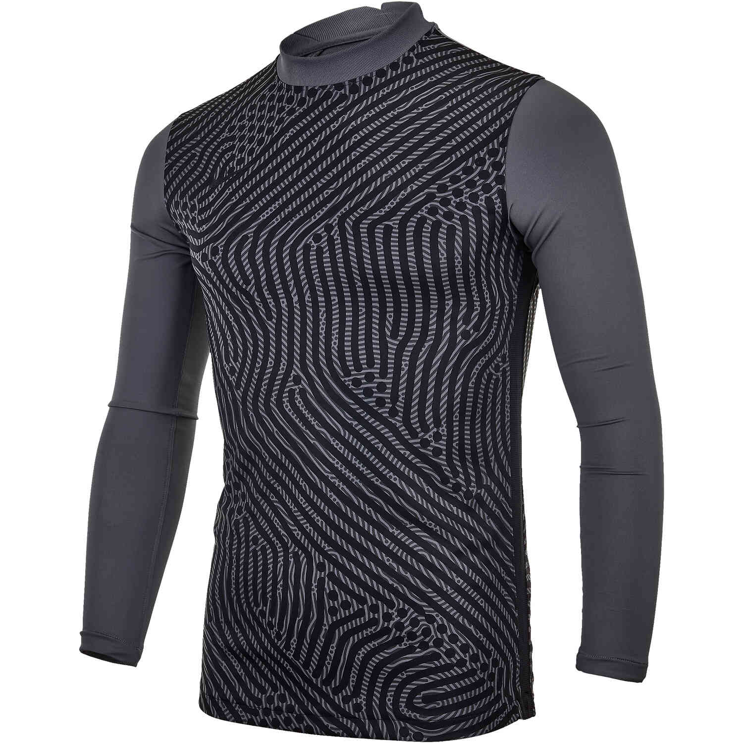 Nike Gardien III Team Goalkeeper Jersey Dark Grey Iron Grey with Black
